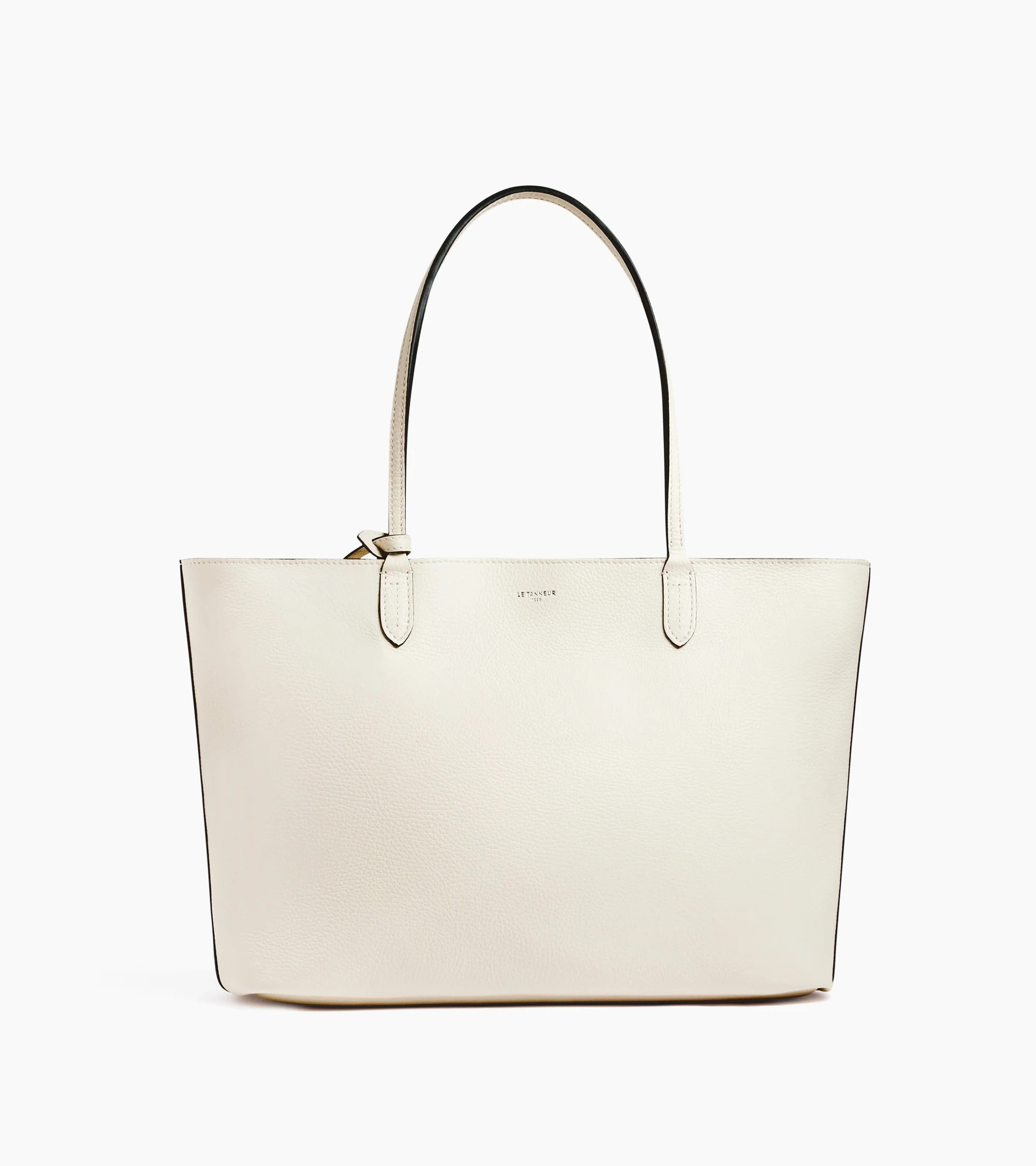 Louise large tote in grained leather | Le Tanneur