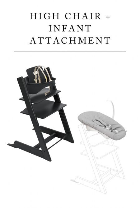 High chair + infant attachment