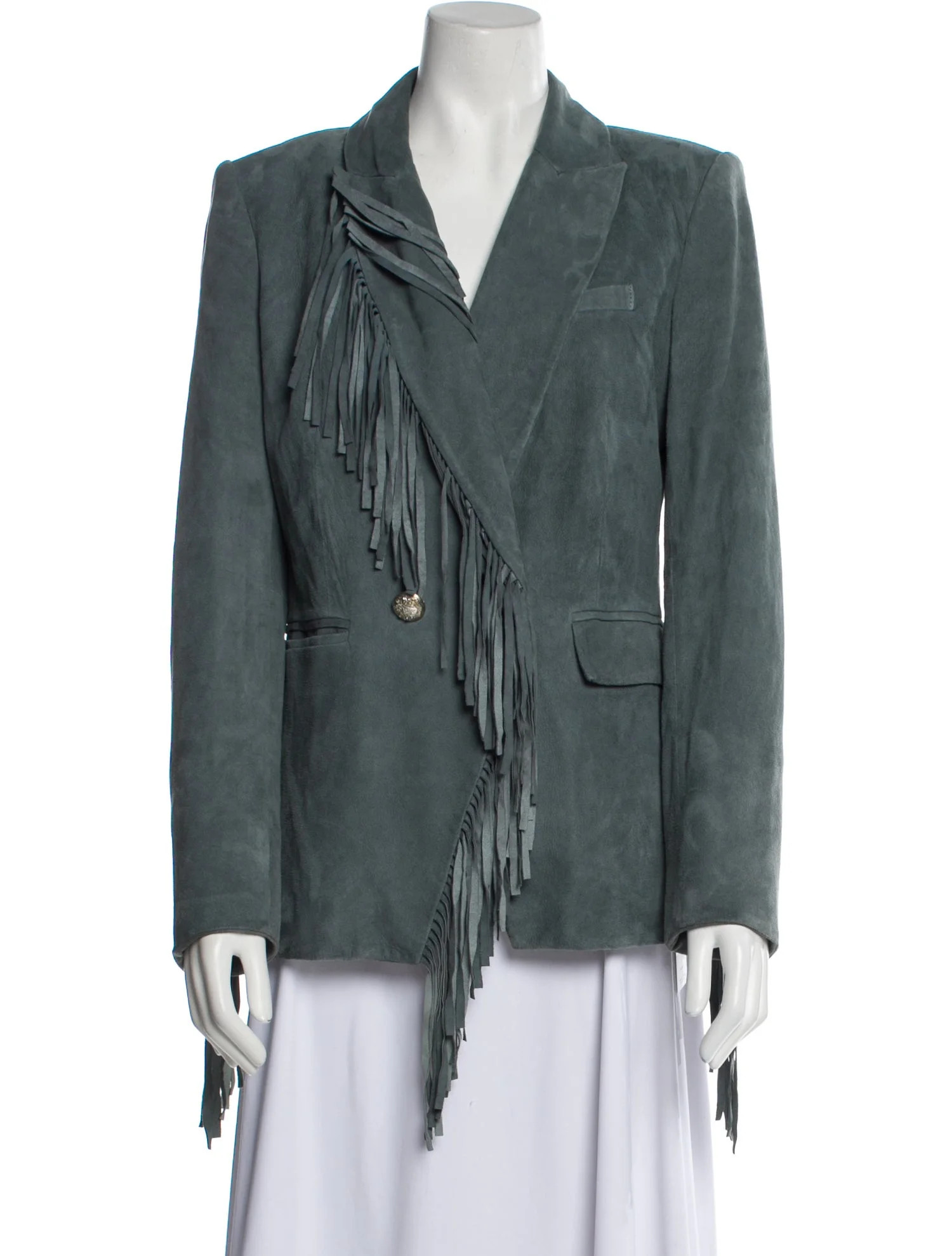 Lamb Leather Blazer | The RealReal