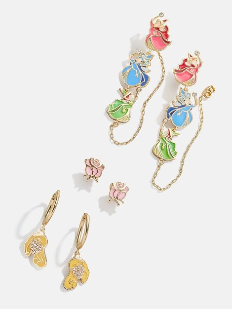 Sleeping Beauty Disney Earring Set | BaubleBar (US)