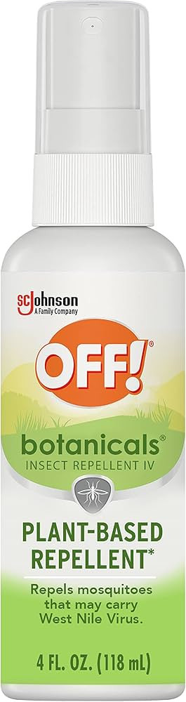 OFF! Botanicals Insect Repellent, Plant-Based Bug Spray & Mosquito Repellent, 4 oz | Amazon (US)