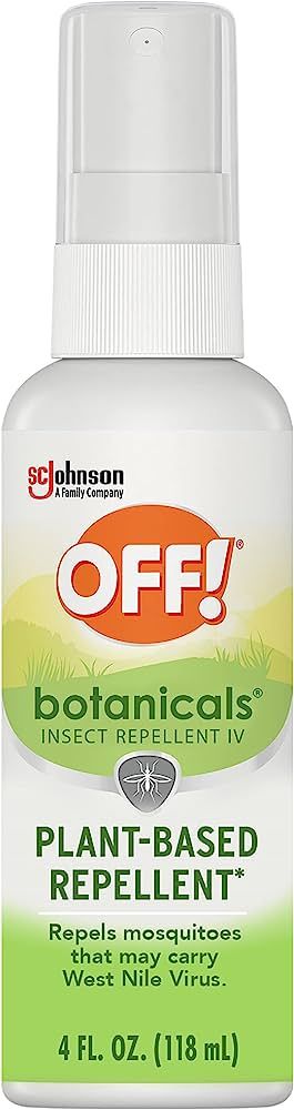 OFF! Botanicals Insect Repellent, Plant-Based Bug Spray & Mosquito Repellent, 4 oz | Amazon (US)