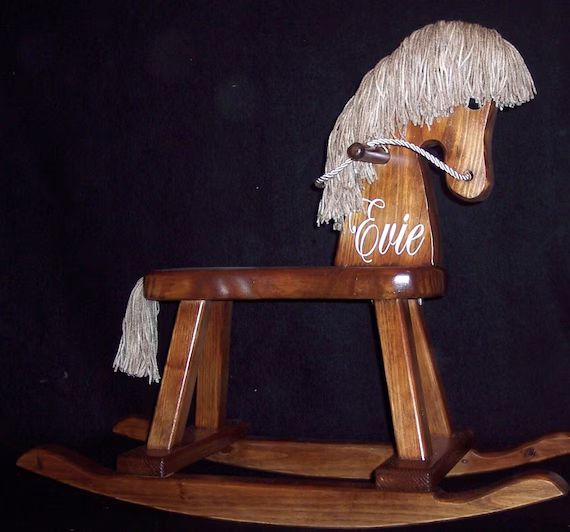 Rocking Horse//wooden rocking horse//horse rocker//childrens toy//gifts for children//baby shower... | Etsy (US)