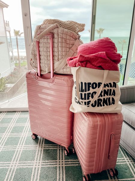 Travel must haves. Tote bag. Luggage. Organization bag. California. Road trip 

#LTKFind #LTKtravel #LTKsalealert