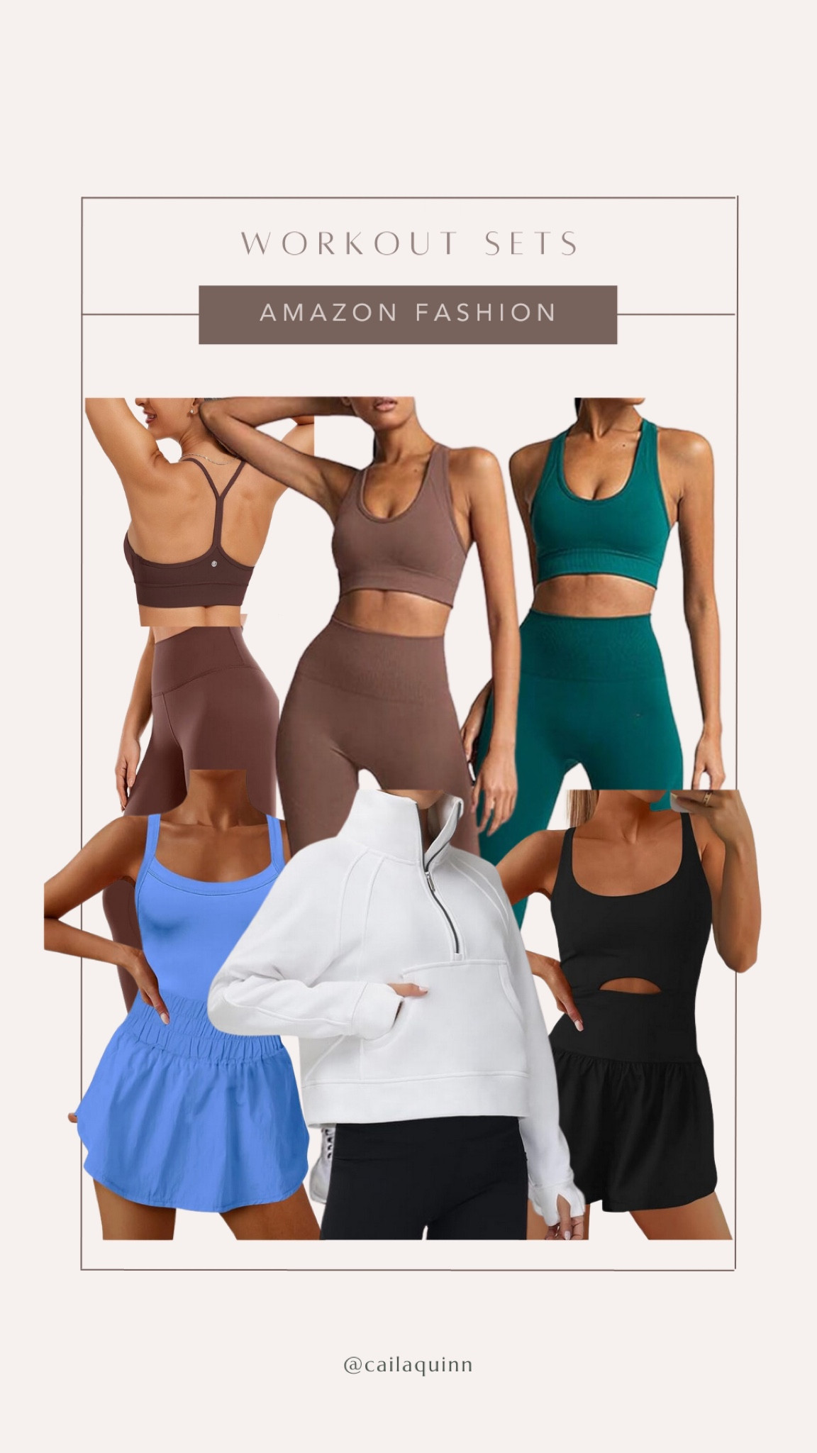 Amazon workout sets under $50! 

#LTKfitness #LTKfindsunder50 #LTKsalealert