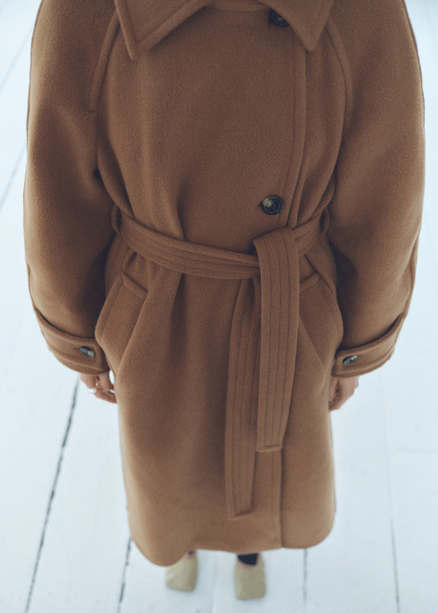 Woolen coat with belt - Women | MANGO USA | Mango (US/MX/AU)