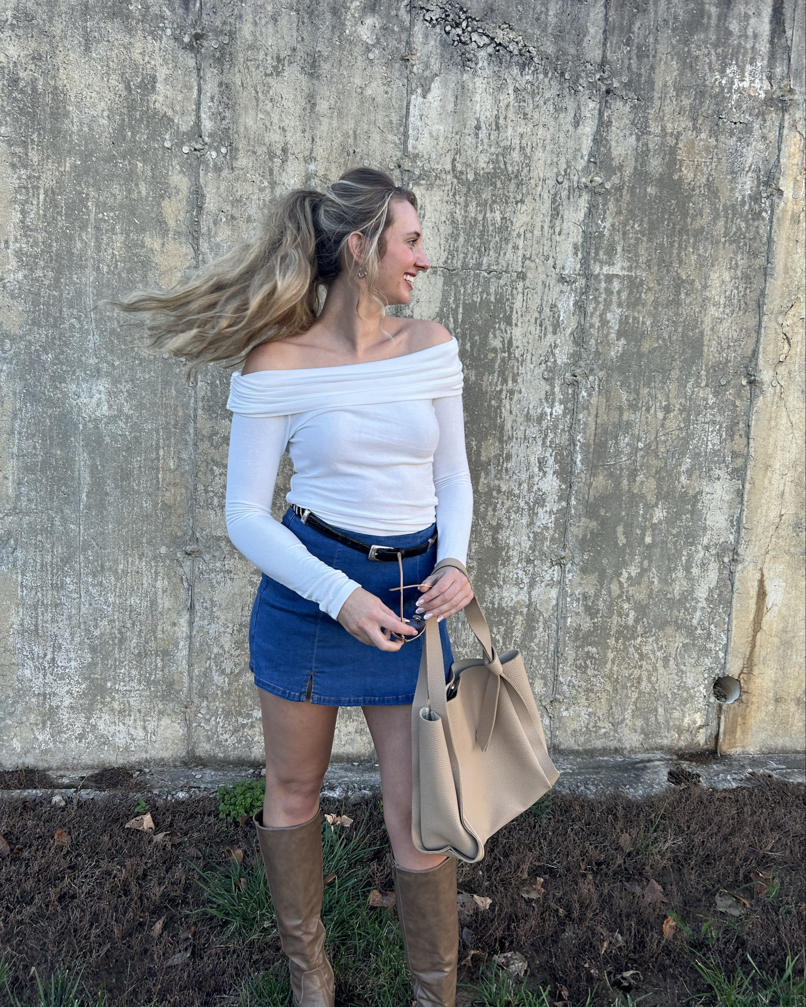 The cutest and comfiest outfit for this fall 🍂🤍✨🤩 This off the shoulder top is so elegant and affordable!!! Check out these links😍

#LTKHoliday #LTKShoeCrush #LTKParties