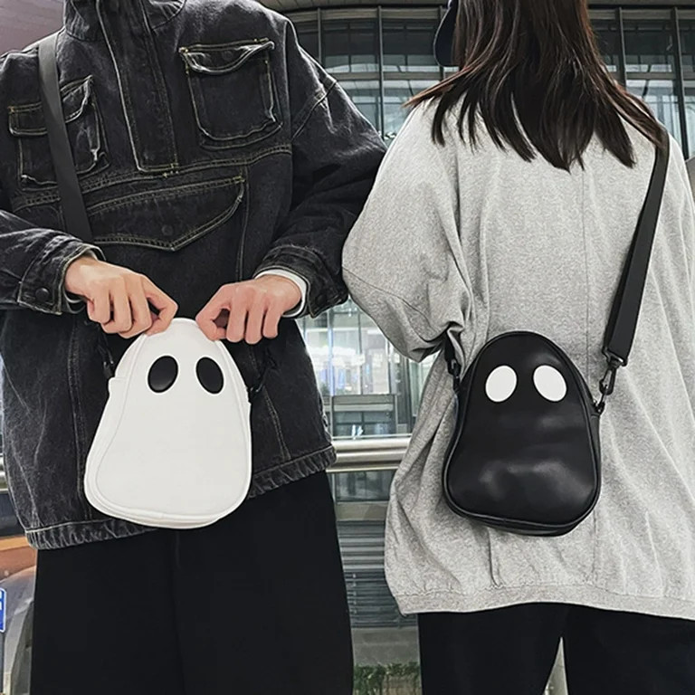 Vnanda Halloween Pumpkin Cute Ghost Purse, Pu Leather Crossbody Bag Shoulder Bag For Girls, Spook... | Walmart (US)