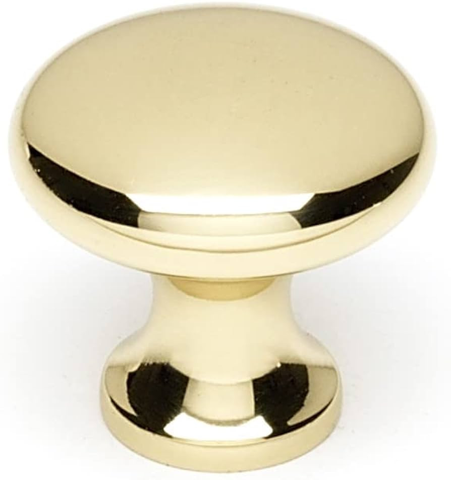 1" Knob, UNLACQUERED Brass | Amazon (US)