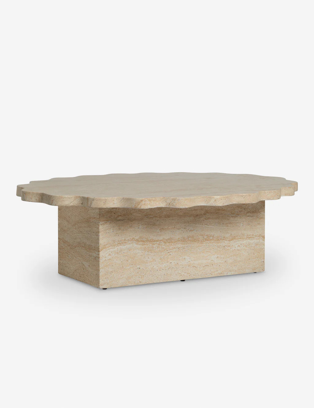 Scalloped Indoor / Outdoor Coffee Table by Sarah Sherman Samuel | Lulu and Georgia 
