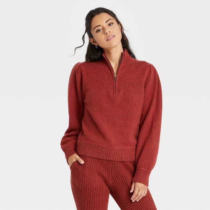 Women's Mock Turtleneck Pullover Sweater - Universal Thread™ | Target