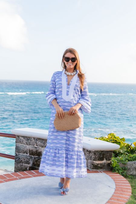 Sail to Sable x Style Charade Kit caftan in cornflower blue and lilac ikat 💙 

#LTKSeasonal #LTKstyletip #LTKparties