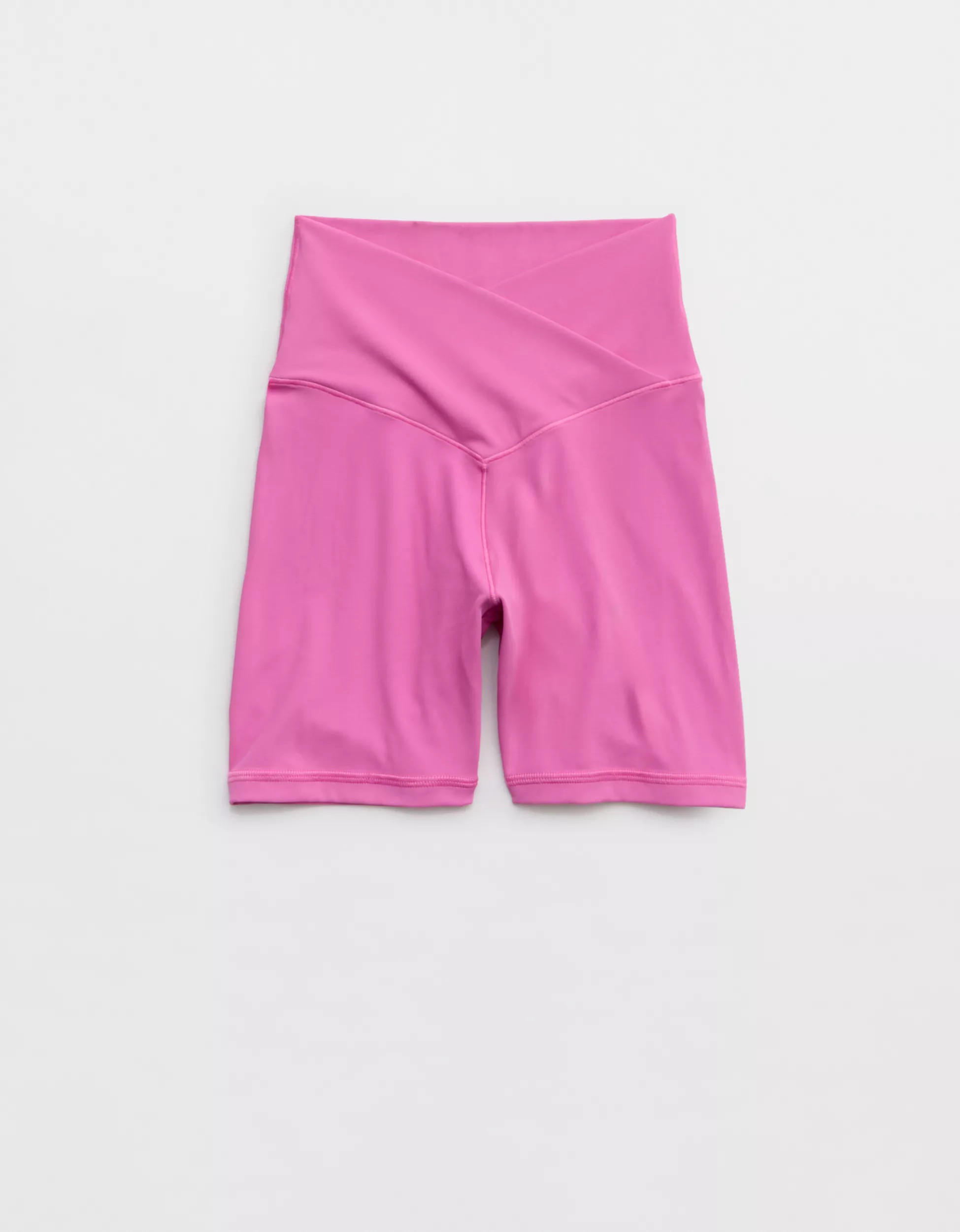 OFFLINE By Aerie Real Me Crossover High Waisted 5" Bike Short | American Eagle Outfitters (US & CA)