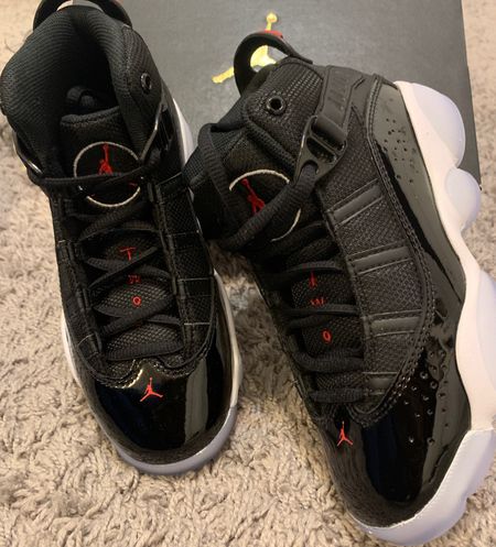 New KICKS for the little man, Jordan 6 Rings. #Jordans #Jordan #Kicks #KOTD #Sneakers #Shoes #Kiddos #Nike @nike 

#LTKkids #LTKshoecrush