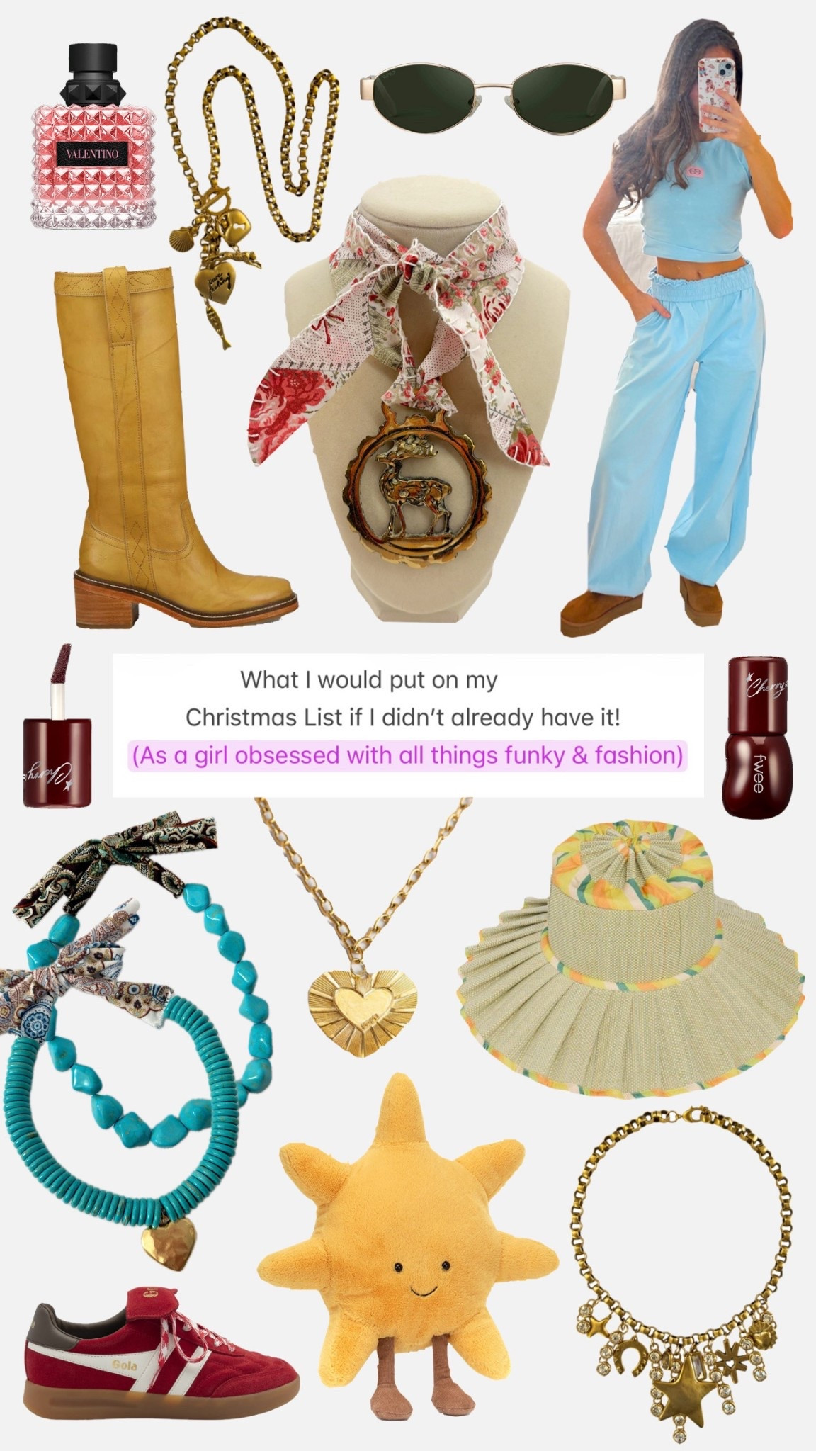 What I would put on my Christmas List if I didn’t already have it! I will be making more posts with more specific details/ links! Here is just a hand full of my favs! 

Shopfaceeast.square.site is where the medallion and beaded pieces are from! 
-https://shopfaceeast.square.site/product/the-merrick-medallion/FI5RB4HCQ35QCT2OF5UYIRLX?cp=true&sa=true&sbp=false&q=false

-https://shopfaceeast.square.site/product/dolly-turquoise-beaded-necklace/5EVPY5HBB2FLS7GJYSJSRIZY?cp=true&sa=false&sbp=false&q=true

-https://shopfaceeast.square.site/product/keepsake-beaded-heart-necklace-in-blue/SYMVM2K7IMLWE7ILLAU5QYXR?cp=true&sa=false&sbp=false&q=true

#LTKSaleAlert #LTKGiftGuide #LTKCyberWeek