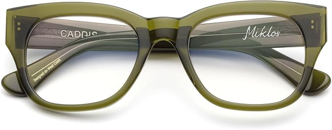 CADDIS Miklos Unisex Reading Glasses with Magnification | Amazon (US)