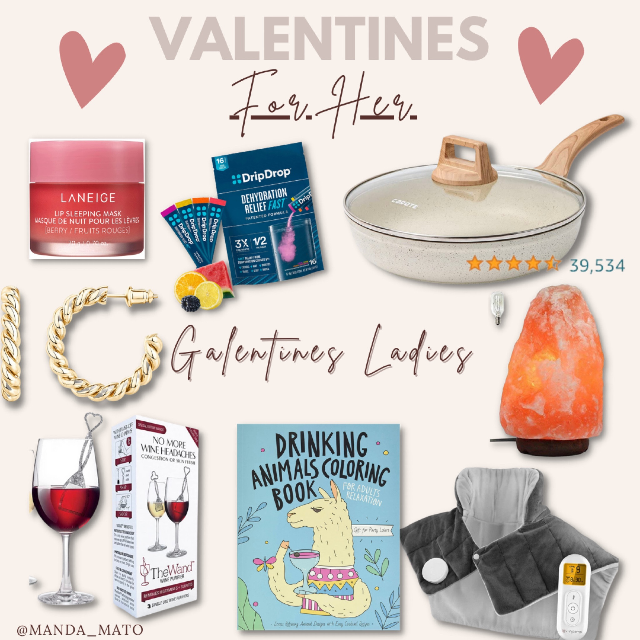 Valentine’s Day for her 
Galentines day gift idea 
Gift for her 
Girlfriends gift


#LTKGiftGuide #LTKSeasonal