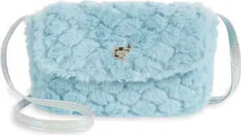 Kids' Quilted Faux Fur Crossbody Bag | Nordstrom