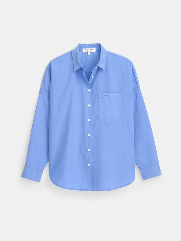 Jo Shirt in Cotton Poplin | Alex Mill