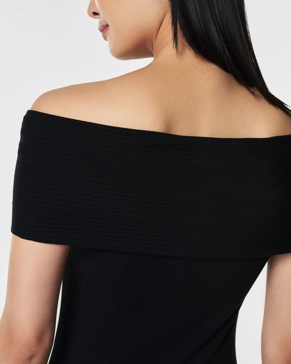 Stretch Rib Off-The-Shoulder Top | Spanx