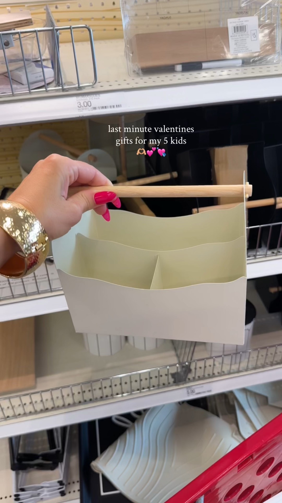 Last minute valentines gift baskets for my 5 kids💖♥️ Target has the cutest little things for valentines, and my Little says, “Now I don’t have to steal Dianna’s Sol De Janeiro!”🤣😅 Don’t come at me on the Red Bulls, they are going to buy the energy drinks anyways, so at least at VDAY I can choose which ones they get 😜 First time to ever try that @bloomsupps strawberry cream probiotic soda and it was so good!!!!😋 Scarlett loved it!

👉If you need 🔗 to any of these items, comment “TARGET” below and I’ll send them to you🎯

#targetdollarspot #targetstyle #lastminutegifts #valentinegiftideas #kidsgiftidea

#LTKValentine #LTKstorytime #LTKmomlife