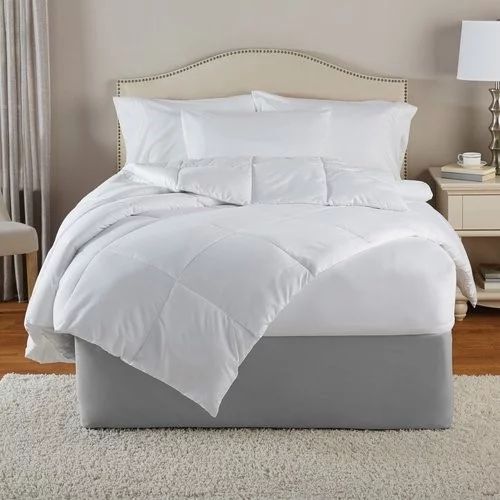 Mainstays Hypoallergenic Down Alternative Comforter, Twin/Twin XL, White - Walmart.com | Walmart (US)