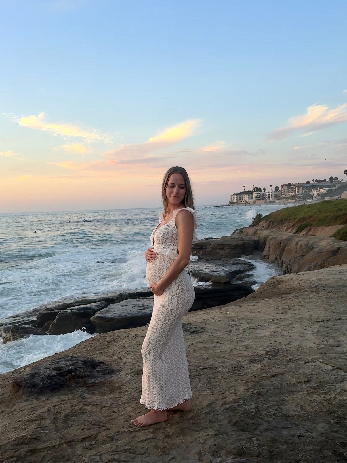 Bump-friendly crochet maxi dress - perfect for maternity shoot! 

This maxi dress was so comfy! It’s stretchy so I ordered my normal size and the bump fit perfectly. The straps tie in the back, allowing you to adjust as needed. 

I’m 5’4” and the length was perfect for our beach maternity photos!

#LTKBump #LTKTravel #LTKootd