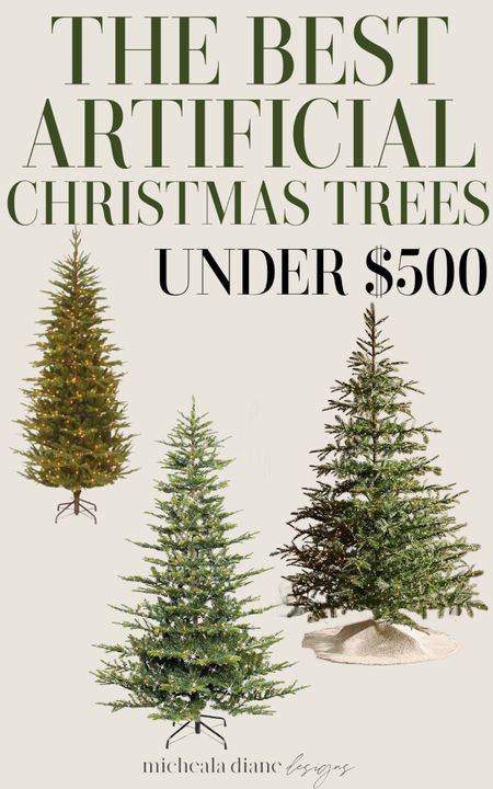 The prettiest realistic artificial Christmas trees under $500

#LTKSeasonal #LTKhome #LTKHoliday
