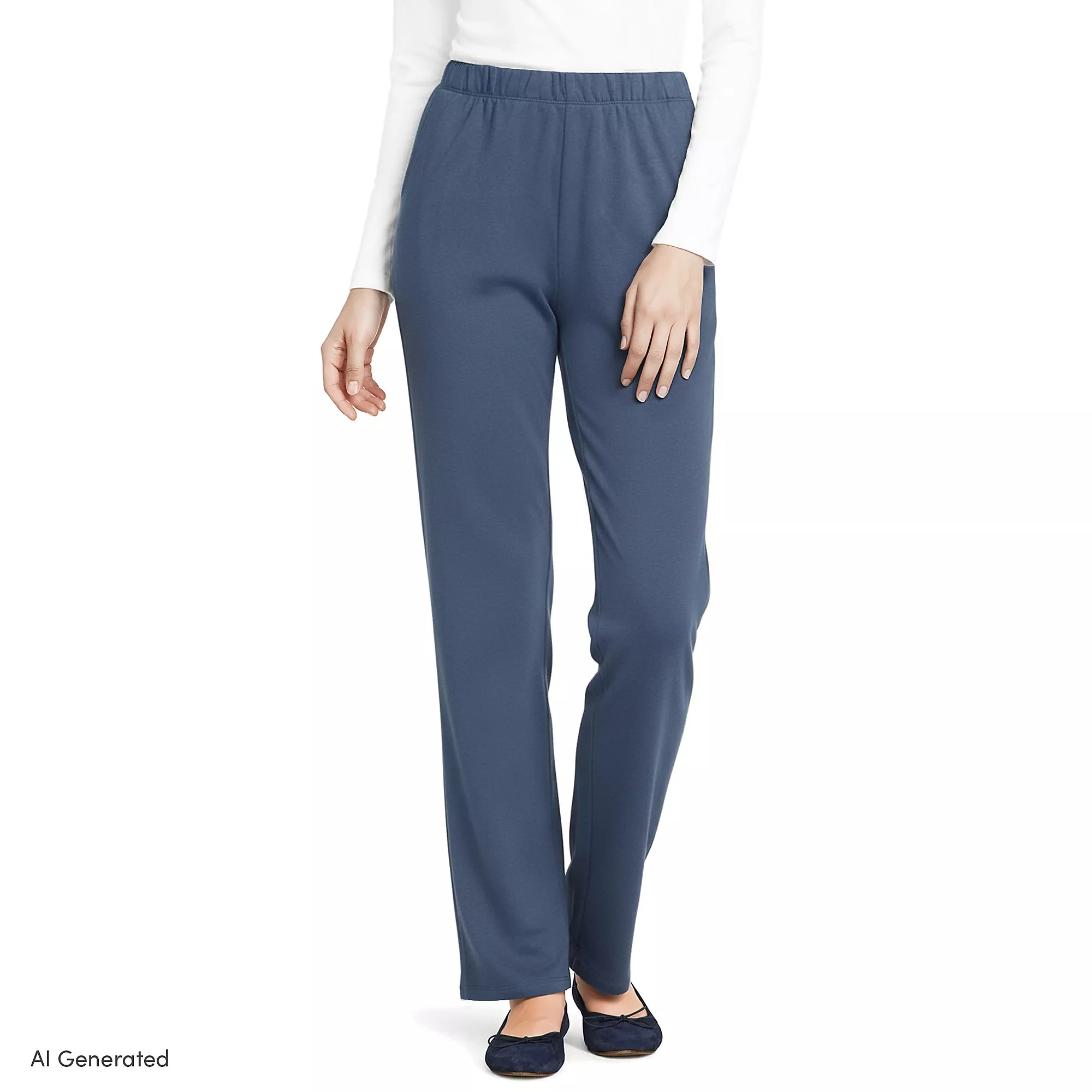 Women's Sport Knit High Rise Pants | Lands' End (US)