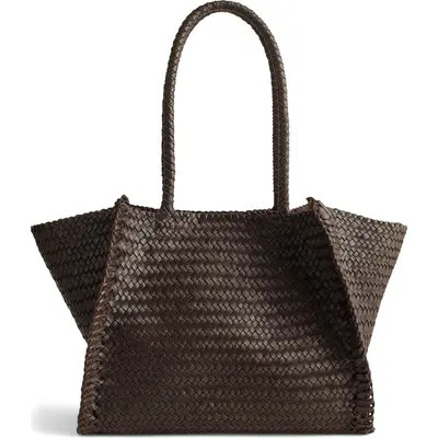Madewell The Lexington Woven Leather Tote in Coffee Bean at Nordstrom | Nordstrom