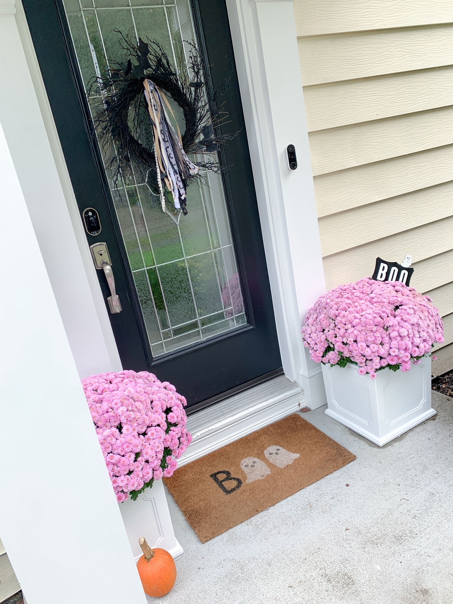 A still photo of our fall front porch 

#LTKHome #LTKHalloween #LTKFindsUnder50
