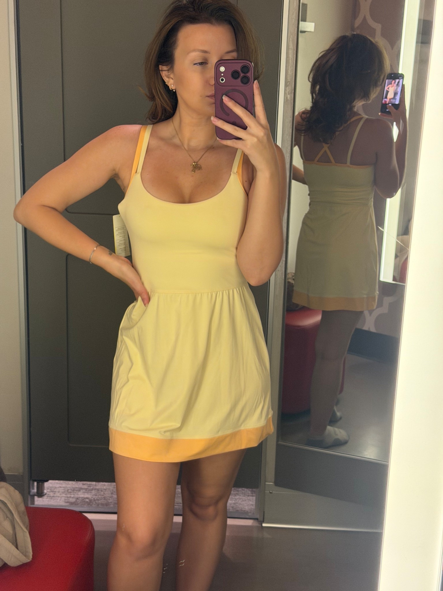 I fear I needed this. 

Size Small could’ve easily done a medium. 

Also has the easy pull down shorts underneath for bathroom trips 😂

#target 

#LTKootd #LTKmomlife #LTKPetite