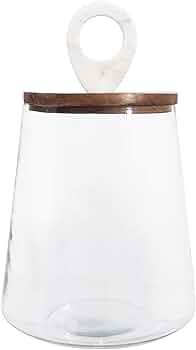 Bloomingville AH0693 Kitchen Storage, 9" Round x 15" H, Clear | Amazon (US)