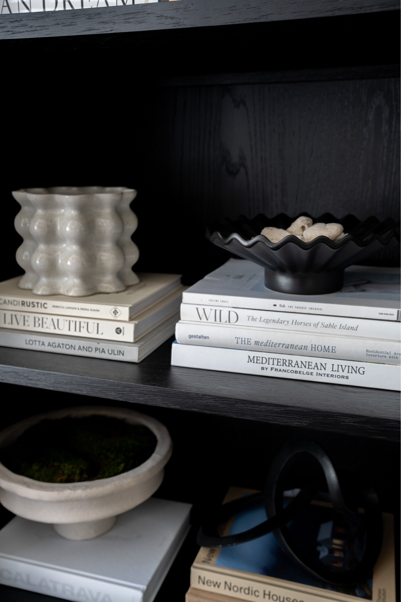 Creating a beautiful bookshelf moment starts with sculptural pieces and neutral books...

#LTKfindsunder100 #LTKhome #LTKstyletip