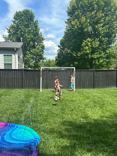 My kids could play soccer all day! We used to have a cheaper soccer goal but invested in a nicer one and are SO glad we did! This one is awesome and the kids love it! 


#LTKFamily #LTKActive #LTKKids