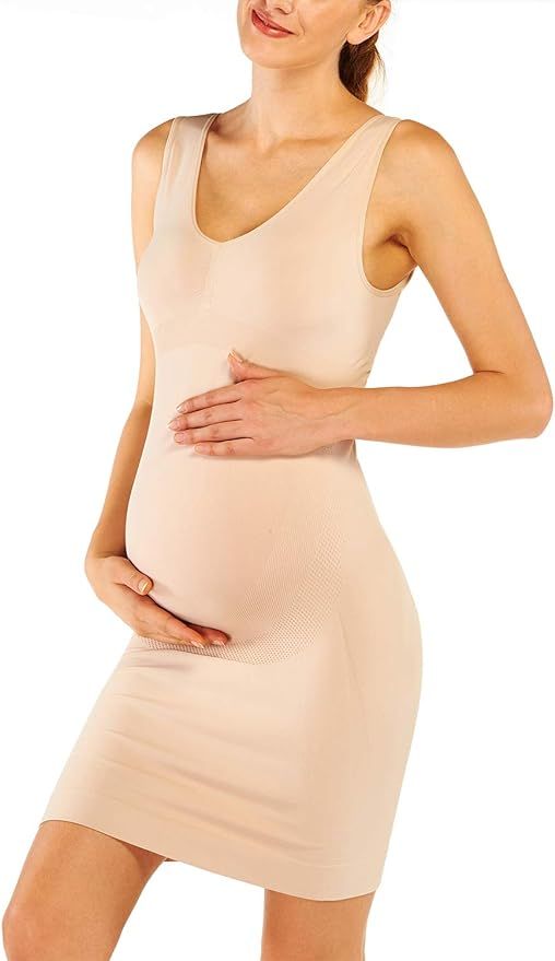 KHAYA Women's Casual Stretch Maternity Dress | Amazon (US)