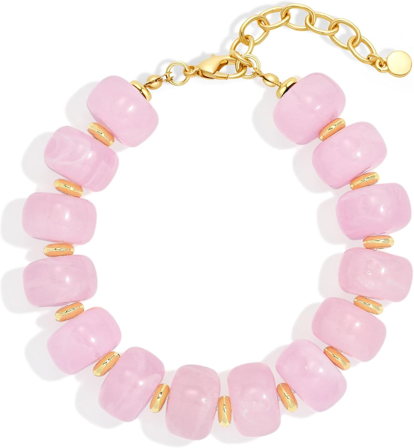Colorful Chunky Beaded Bracelets for Women | Amazon (US)