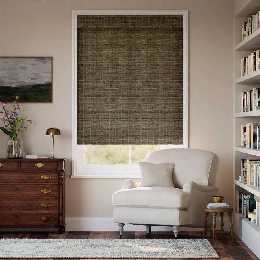 Premier Modern Natural Woven Wood Shades | SelectBlinds.com | Select Blinds