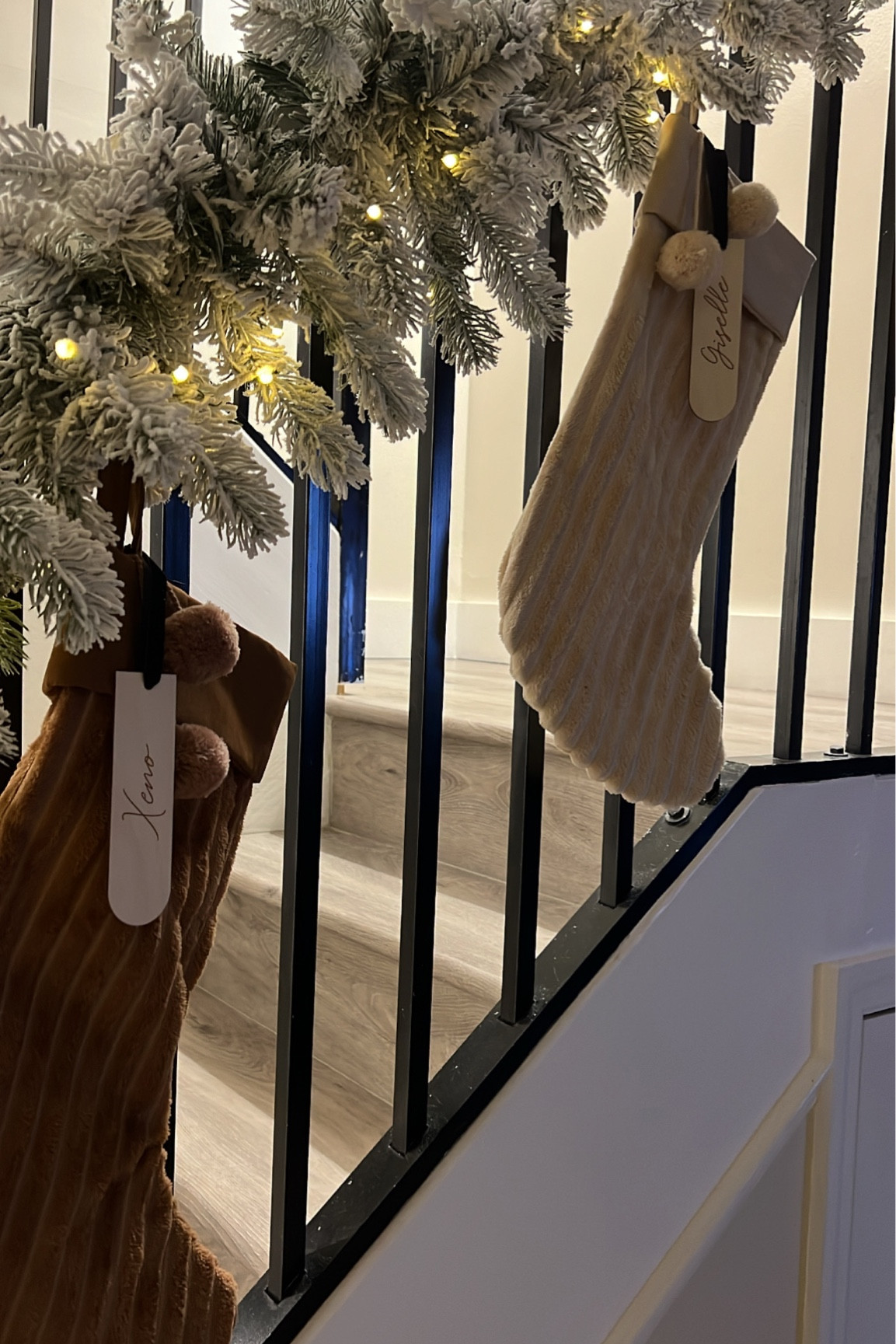 King of Christmas Flocked Garland 🤍

#LTKSeasonal #LTKhome #LTKHoliday