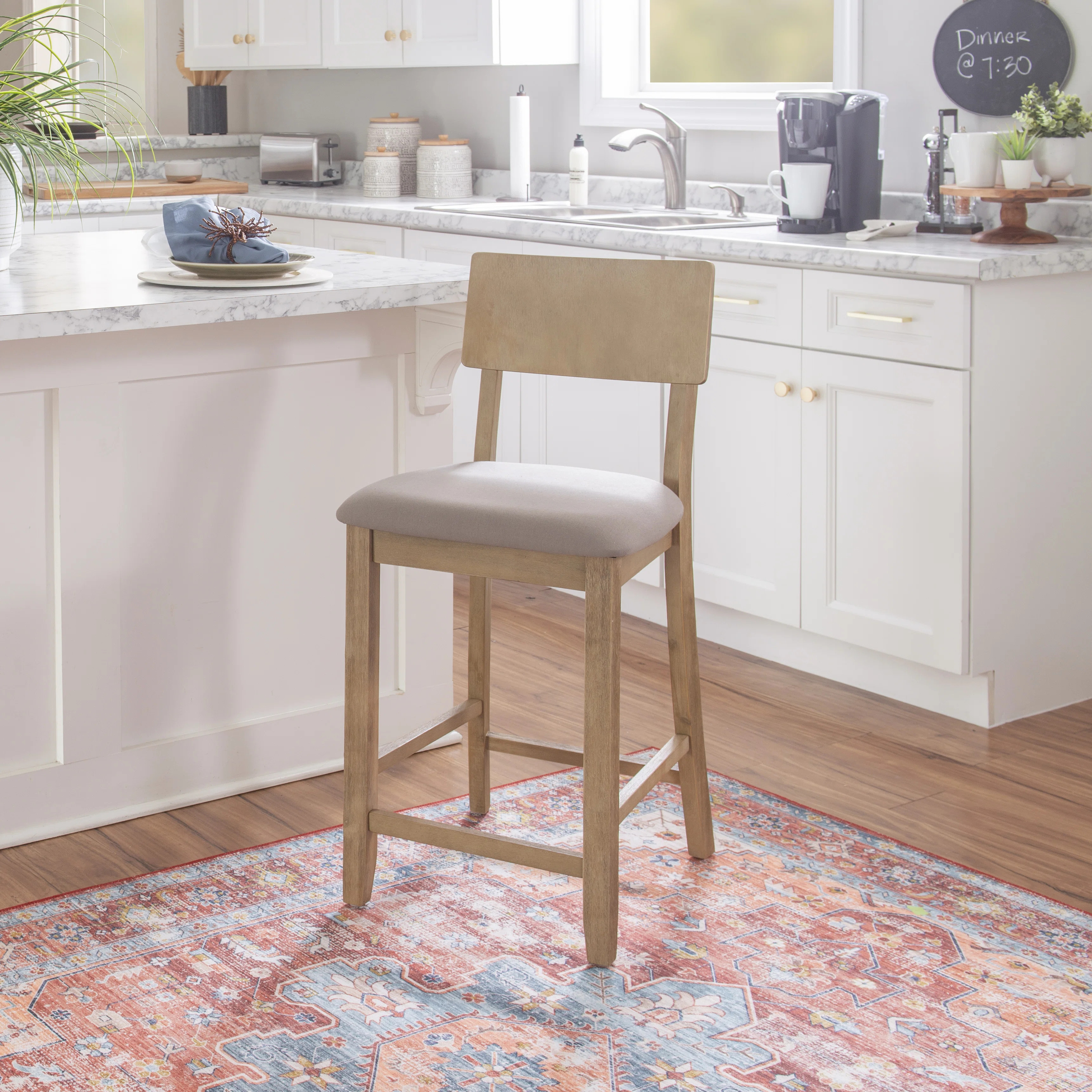 Andelo Upholstered Counter/Bar Stool | Wayfair North America