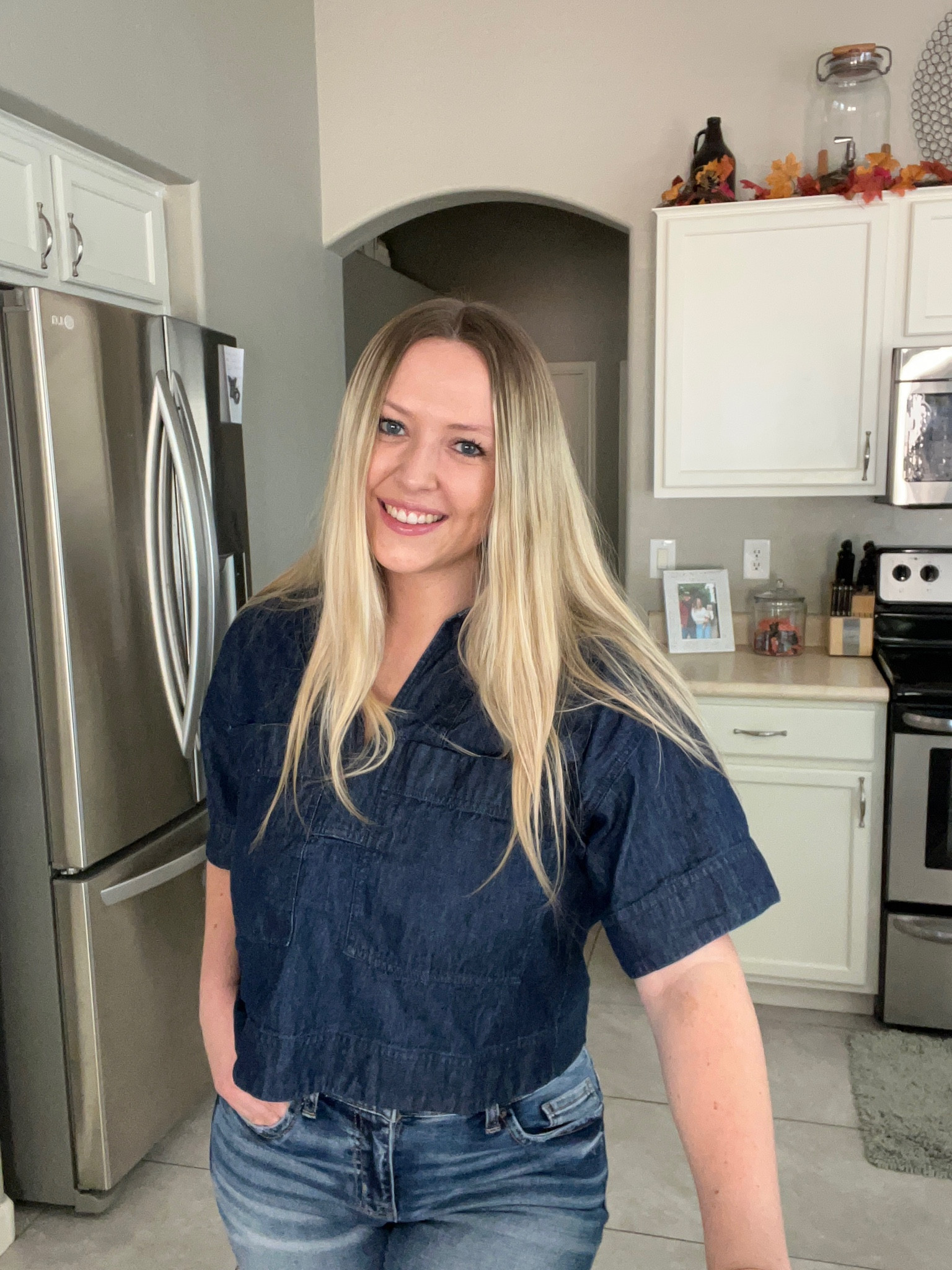 40% off Denim Top!

#LTKSaleAlert #LTKFallSale #LTKSeasonal