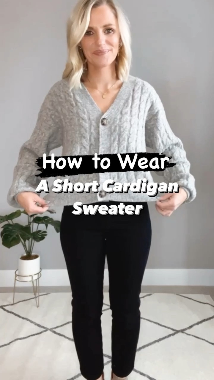 How to wear a short sweater 

#LTKstyletip #LTKunder50 #LTKSeasonal