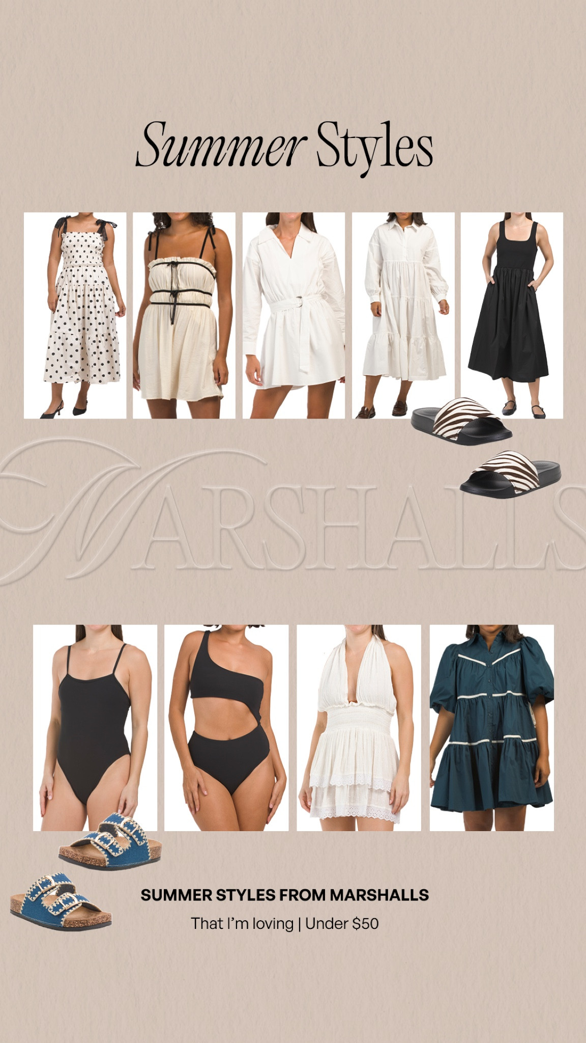 Summer styles from Marshall’s that I’m in loving🖤 #marshalls #sale #summer 

#LTKFindsUnder100 #LTKSaleAlert #LTKSeasonal