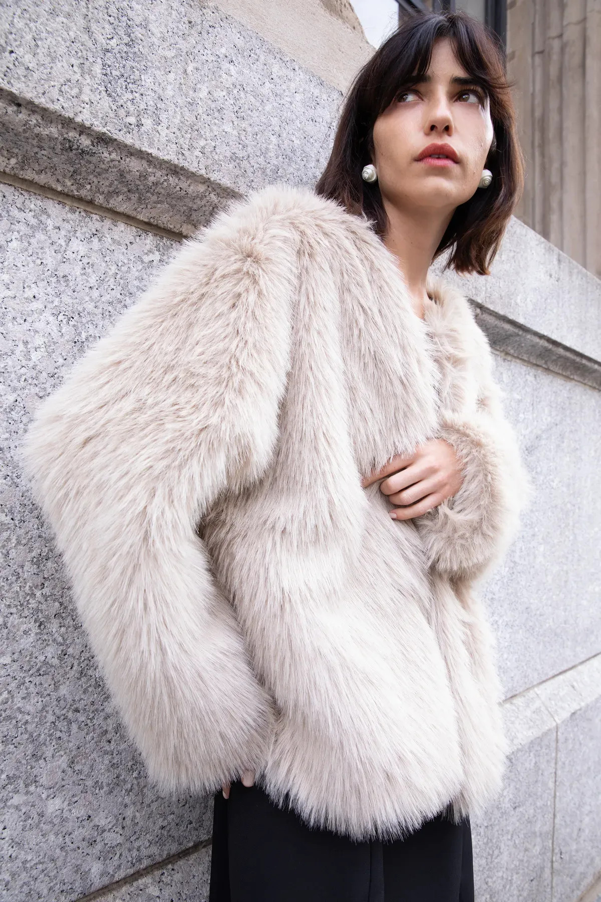 FUZZY JACKET | OAK + FORT