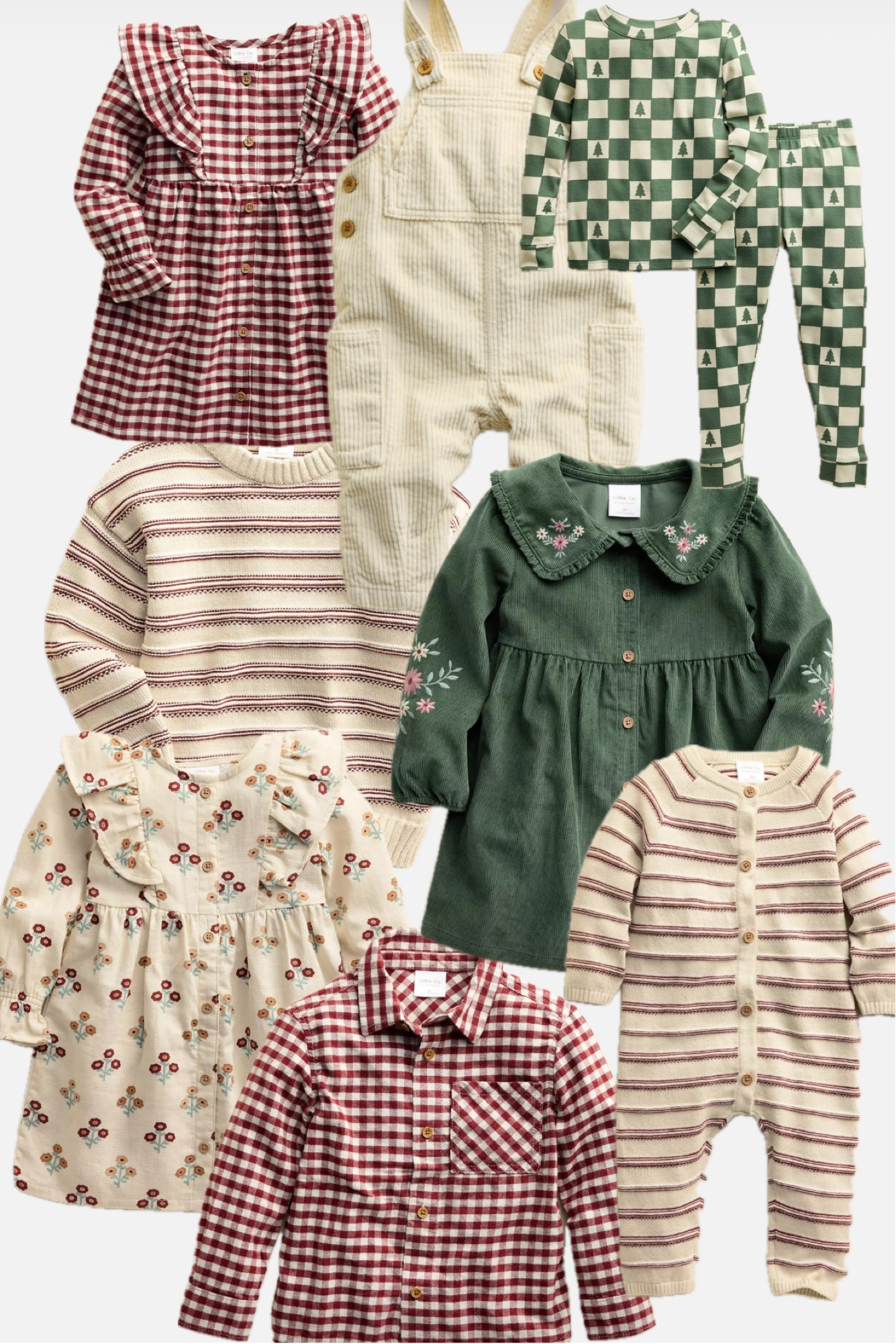 Favorite Christmas outfits for kids whether it’s for your Christmas card photo, meeting Santa or Christmas with family. Plaids, floral and checker prints

#LTKKids #LTKSeasonal #LTKBaby