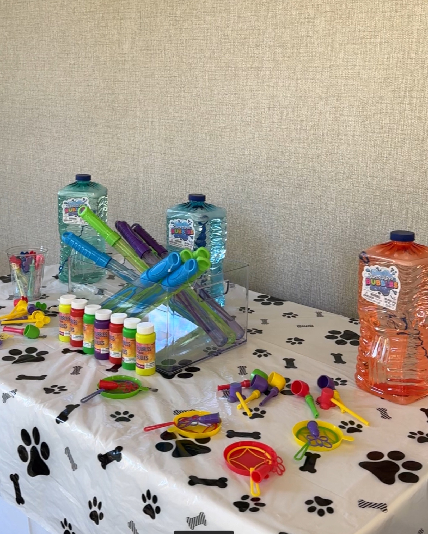 Bubble table is a must! 

#LTKparties #LTKfamily #LTKkids