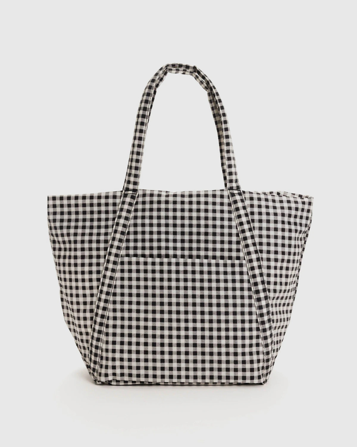 Cloud Bag Black & White Gingham - Baggu | BAGGU