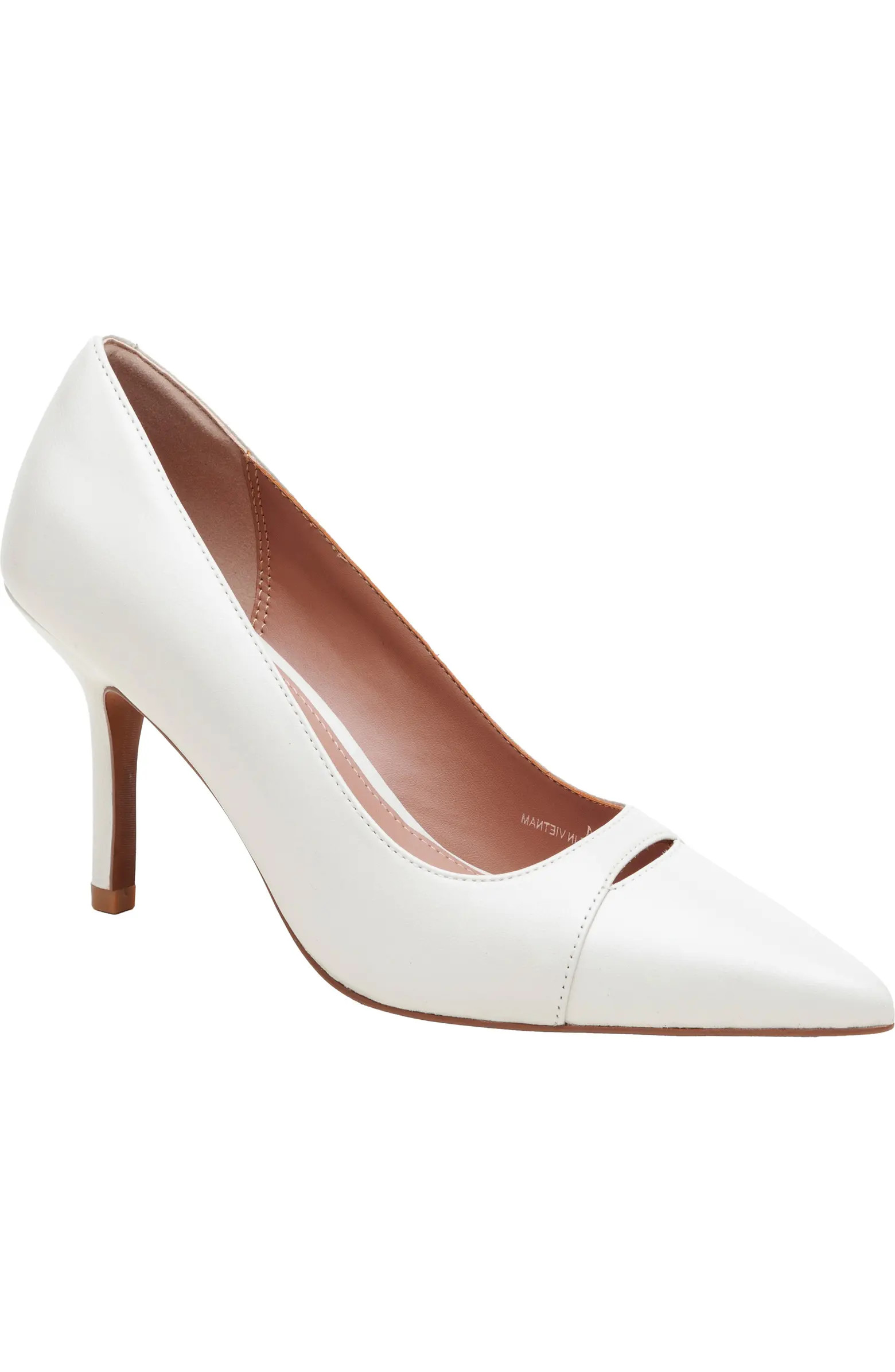 Prue Pointed Cap Toe Pump (Women) | Nordstrom