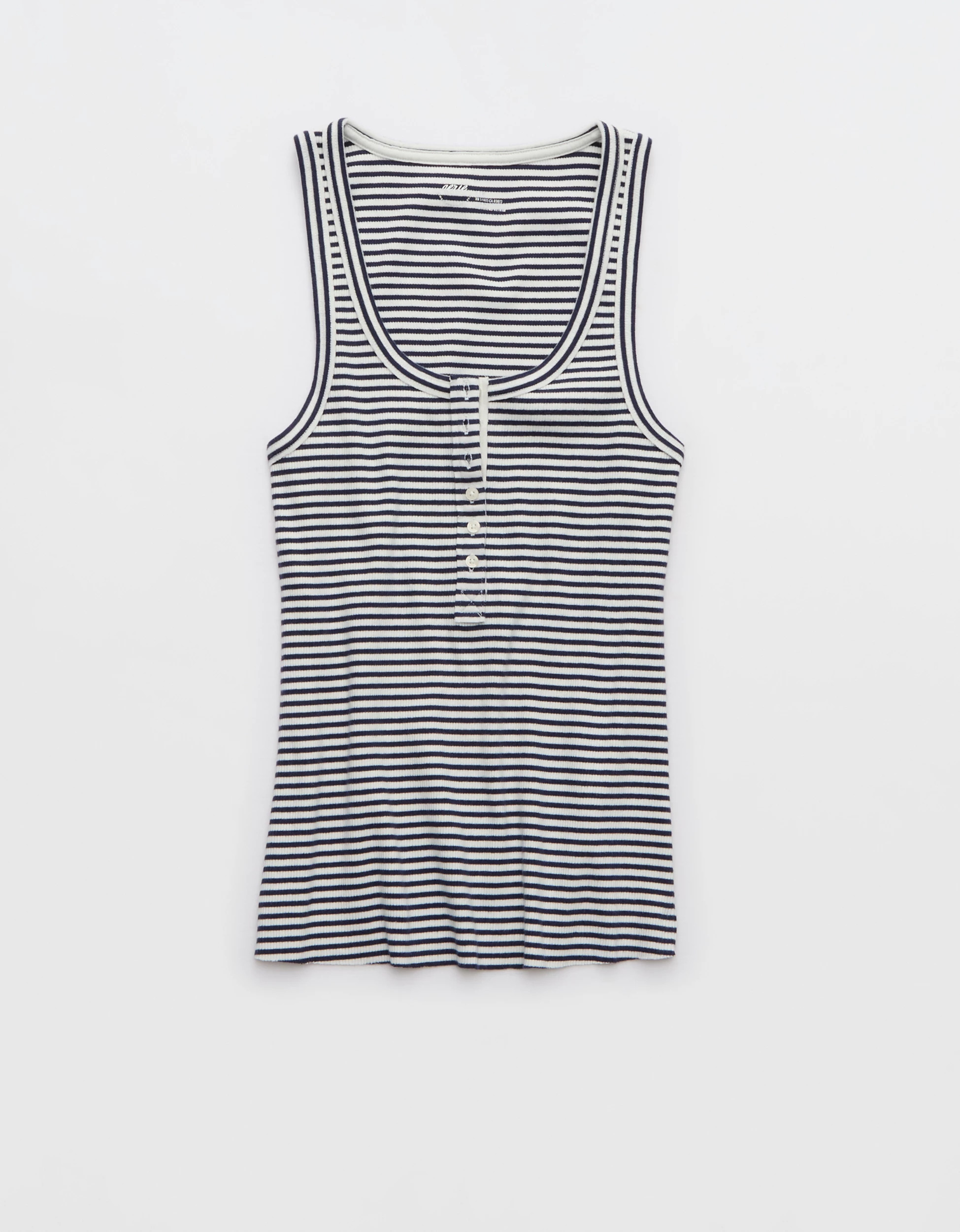 Aerie Tuck-It-In Henley Tank Top | Aerie