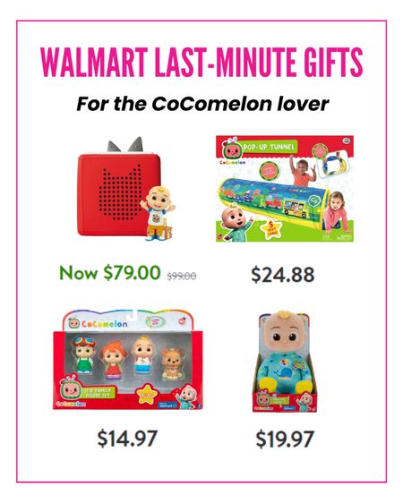 Last minute gifts for the CoComelon lover on Walmart! #walmartpartner @walmart 